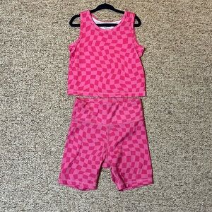 Super cute activewear set from Hanna Andersson size 6/7